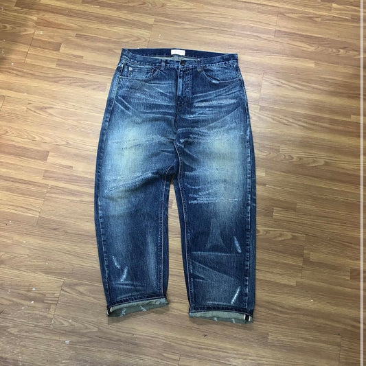 NORLN NR Crushed Denim Jeans #018 牛仔褲  (Japan Redline Fabric 日本布 🇯🇵)