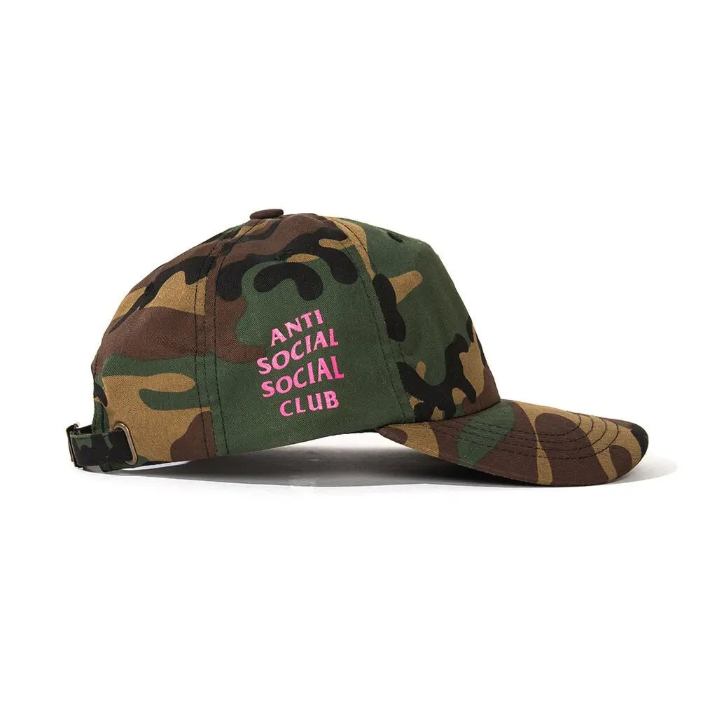 Anti Social Social Club ASSC Wine Wired Cap Camo