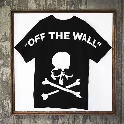 Mastermind Japan MMJ x Vans “OFF THE WALL” Tee SS Black Mastermind World MMW