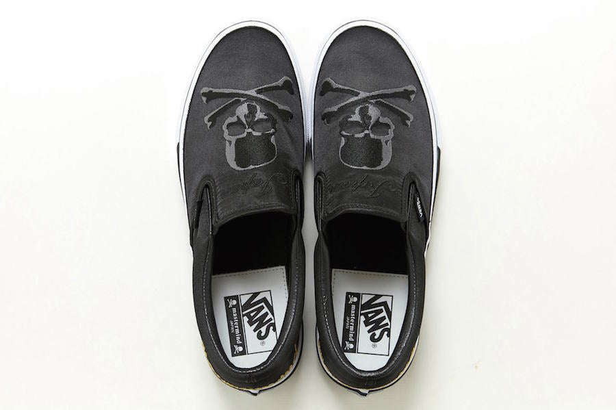 Mastermind Japan MMJ x Vans V98 Slip On Black 581487-0002 Mastermind World MMW