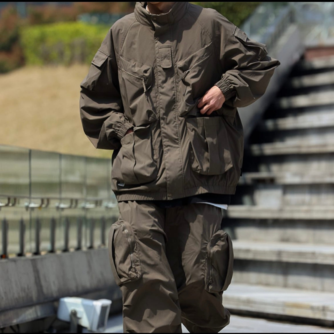 Pin Sktbs Cordura Multi Pockets Outdoor Jacket