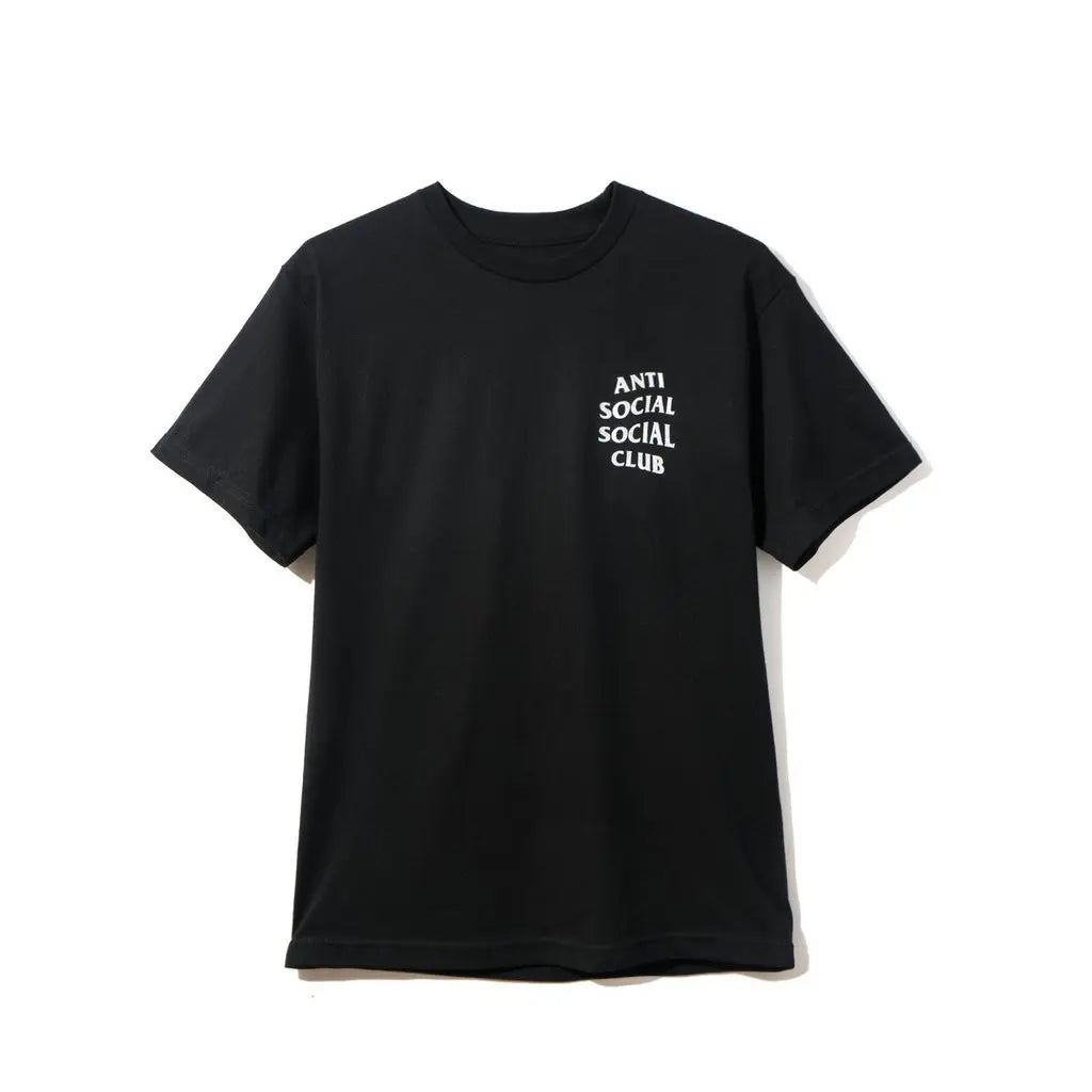 Anti Social Social Club ASSC Sin City Tee Black Silver 黑色銀字