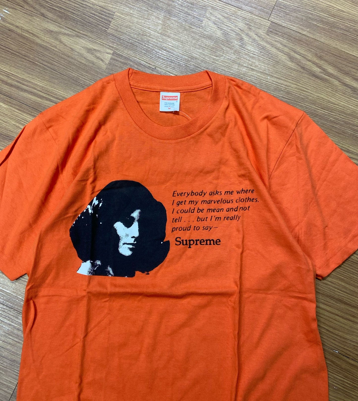 Supreme Mean Tee Orange