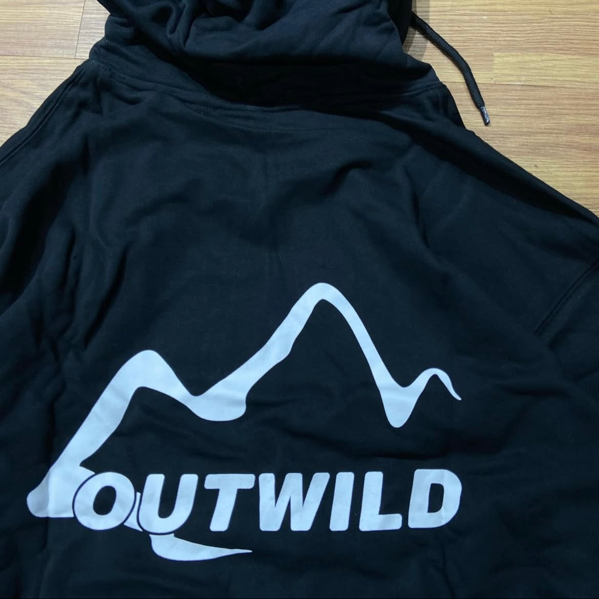 Preorder 預訂 OutWild Big Logo Hooded Sweatshirt Black Navy White 黑色 深藍色 白色