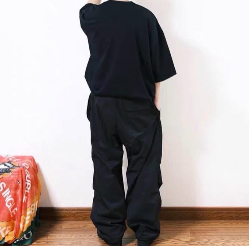 NORLN NR Parachute Trousers Black Olive