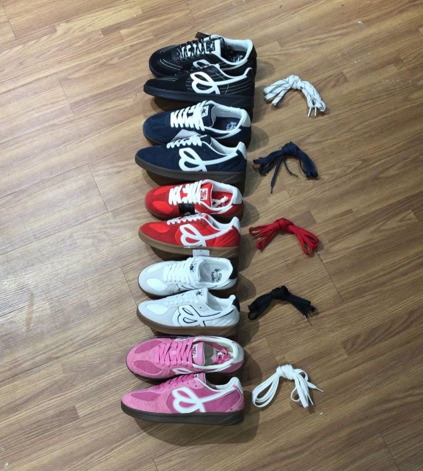 Preorder 預訂 HBD x We Flower 小花德訓鞋 German Trainer Navy Pink Red White Black