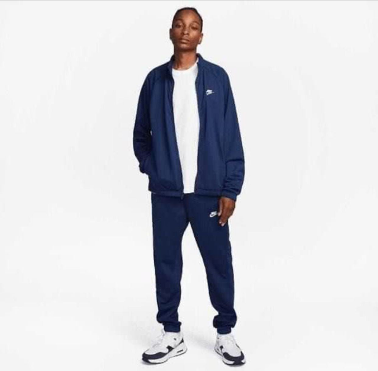 Nike Woven Tracksuit Set (Jacket + Pant) Navy 861778-451