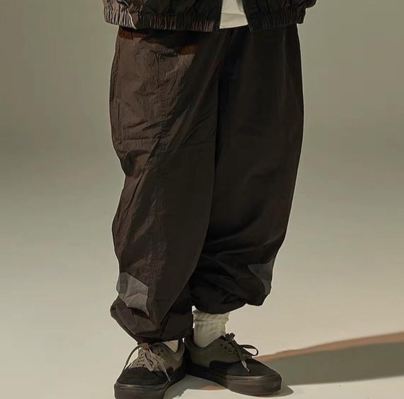 Pin Sktbs 22SS Zip Track Pant Black Grey