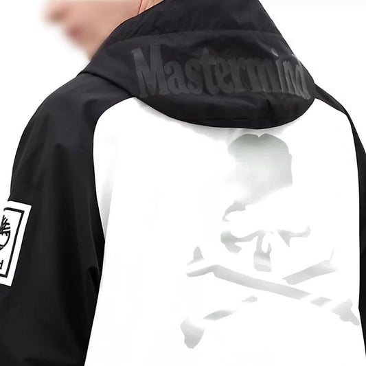 Mastermind World x Timberland Waterproof Windbreaker Jacket Black White Japan MMW MMJ