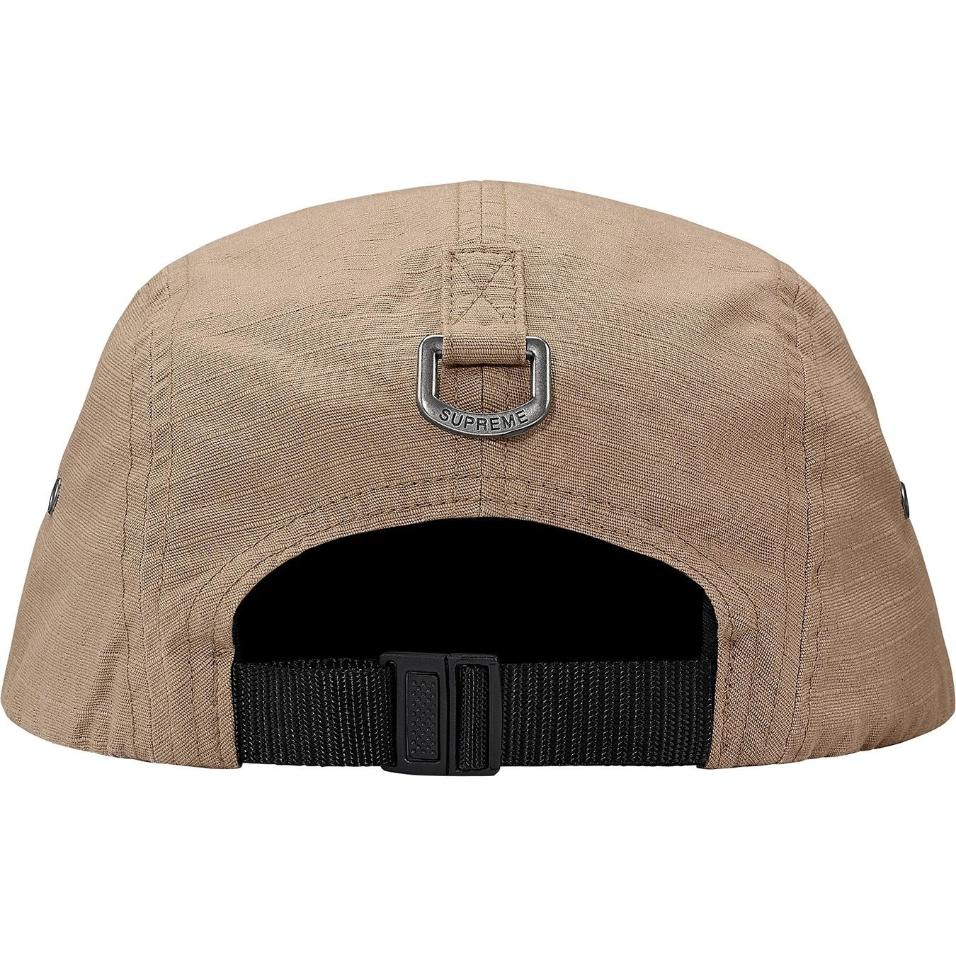 Supreme FW17 Metal D-Ring Camp Cap Khaki