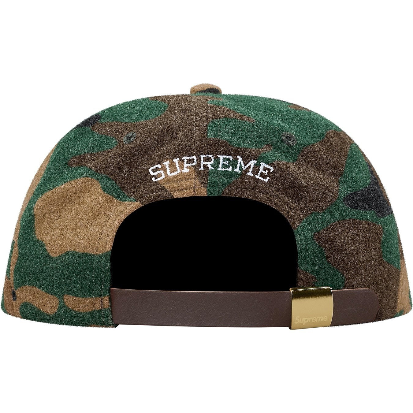 Supreme FW17 Wool S Logo 6-Panel Camo
