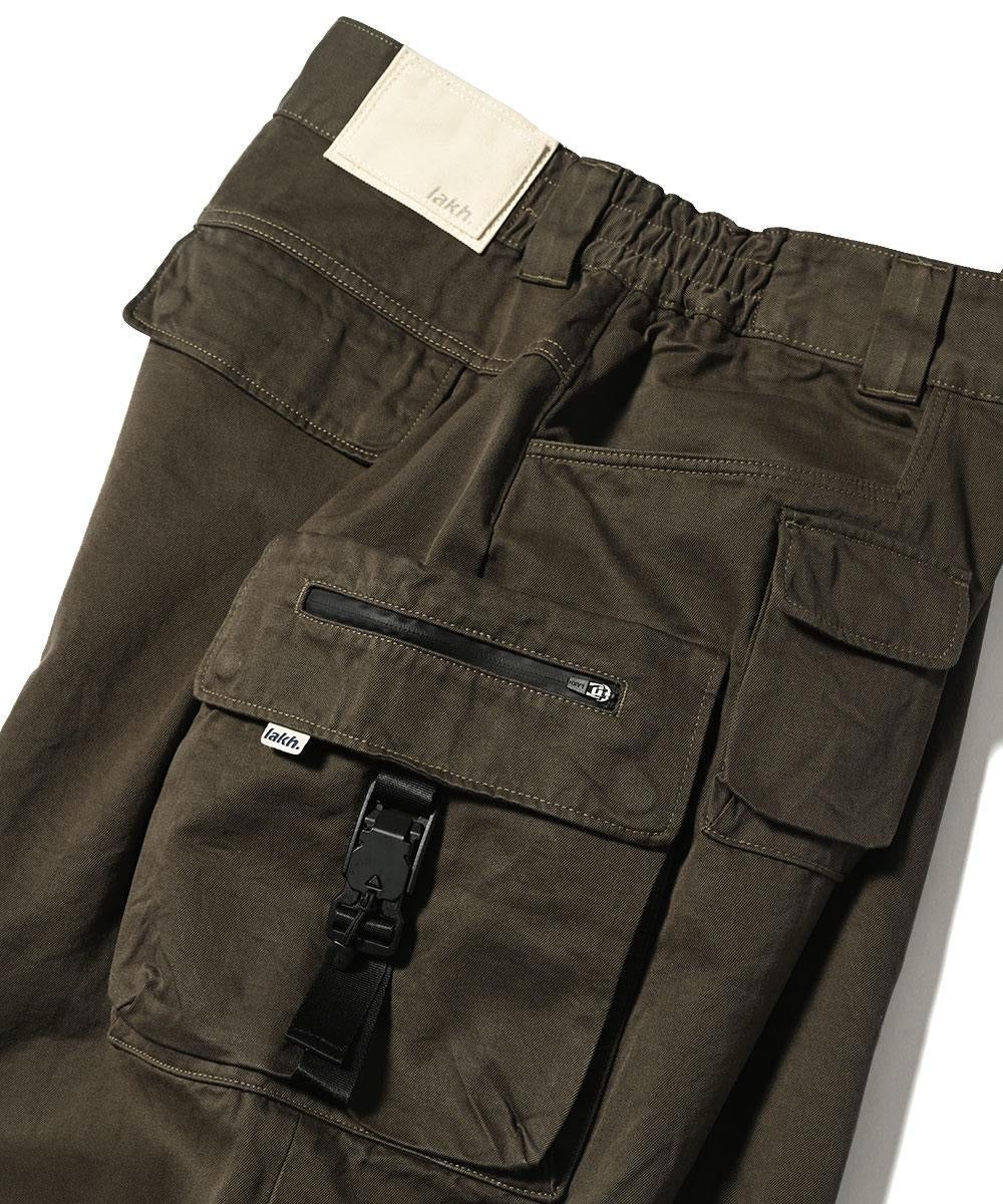 LAKH Supply 10 Pockets Cargo Pants Redline Olive TPC-RLOL