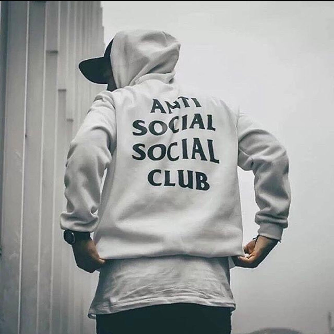 Anti Social Social Club ASSC Logo 2 Hooded Sweatshirt Mind Game Hoodie