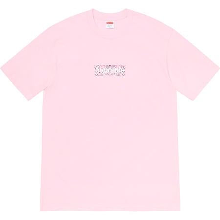 Supreme Bandana Box Logo Tee Black White Grey Navy Pink