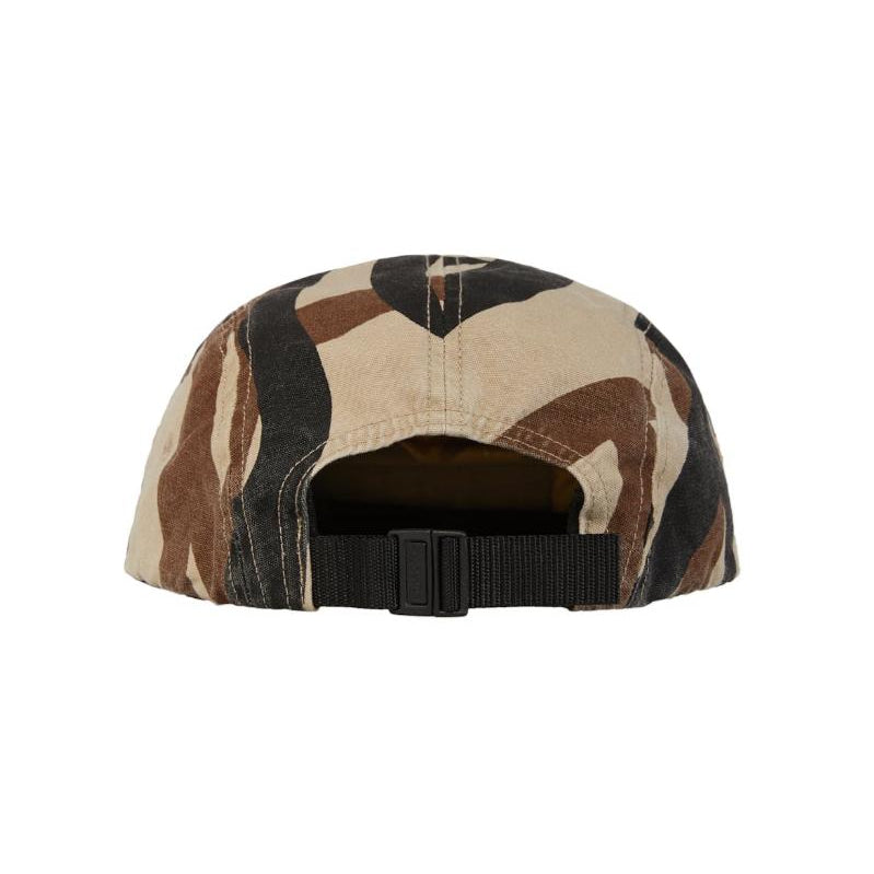 Supreme FW19 Military Camp Cap Tan Tribal Camo