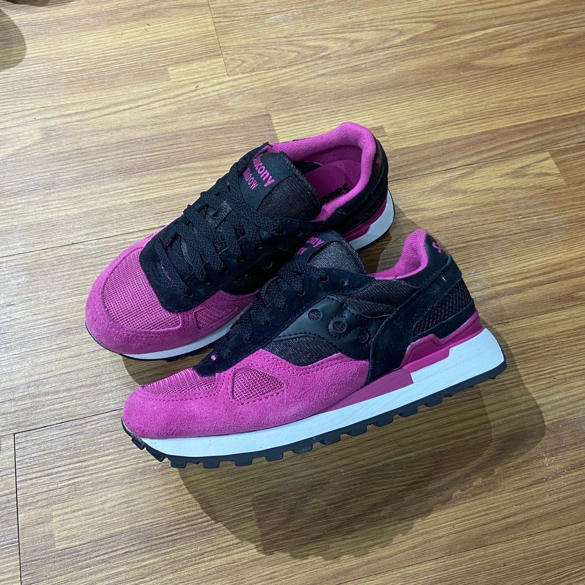 Saucony Shadow Original Black Pink Women S1108-565 – KixBros
