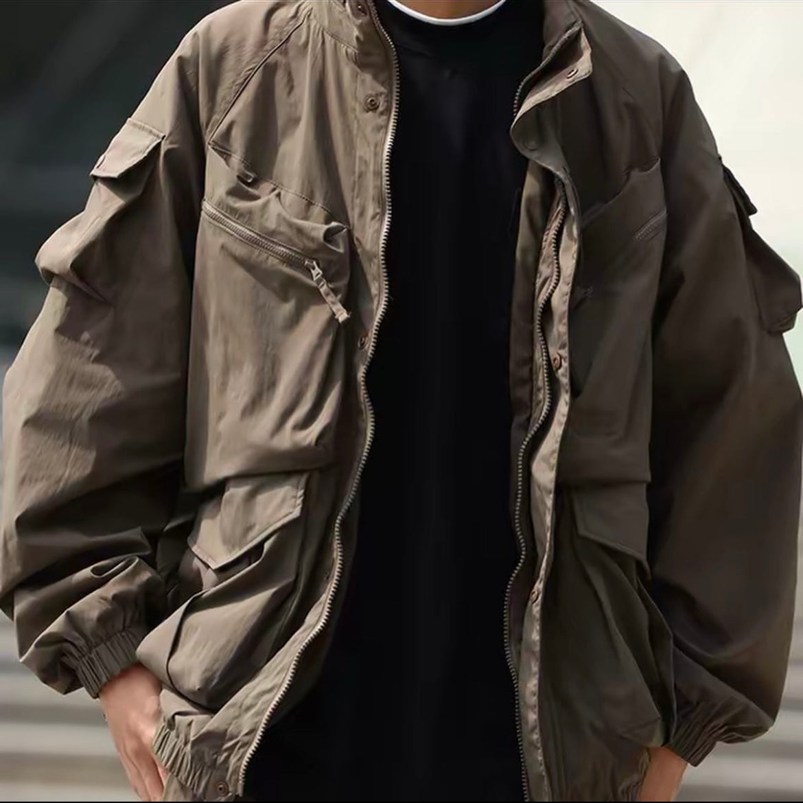 Pin Sktbs Cordura Multi Pockets Outdoor Jacket