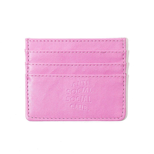 Anti Social Social Club ASSC Pink Rich Carholder Get Weird