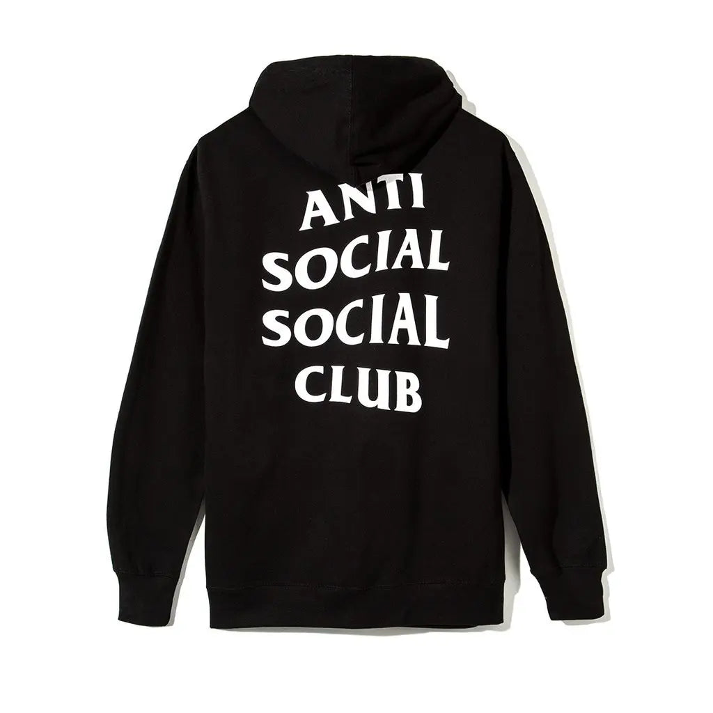 Anti Social Social Club ASSC Logo 2 Zip Up Jacket Mind Games Black 黑色