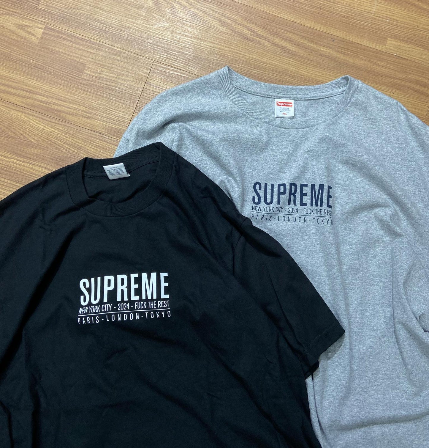 Supreme Paris Tee Black