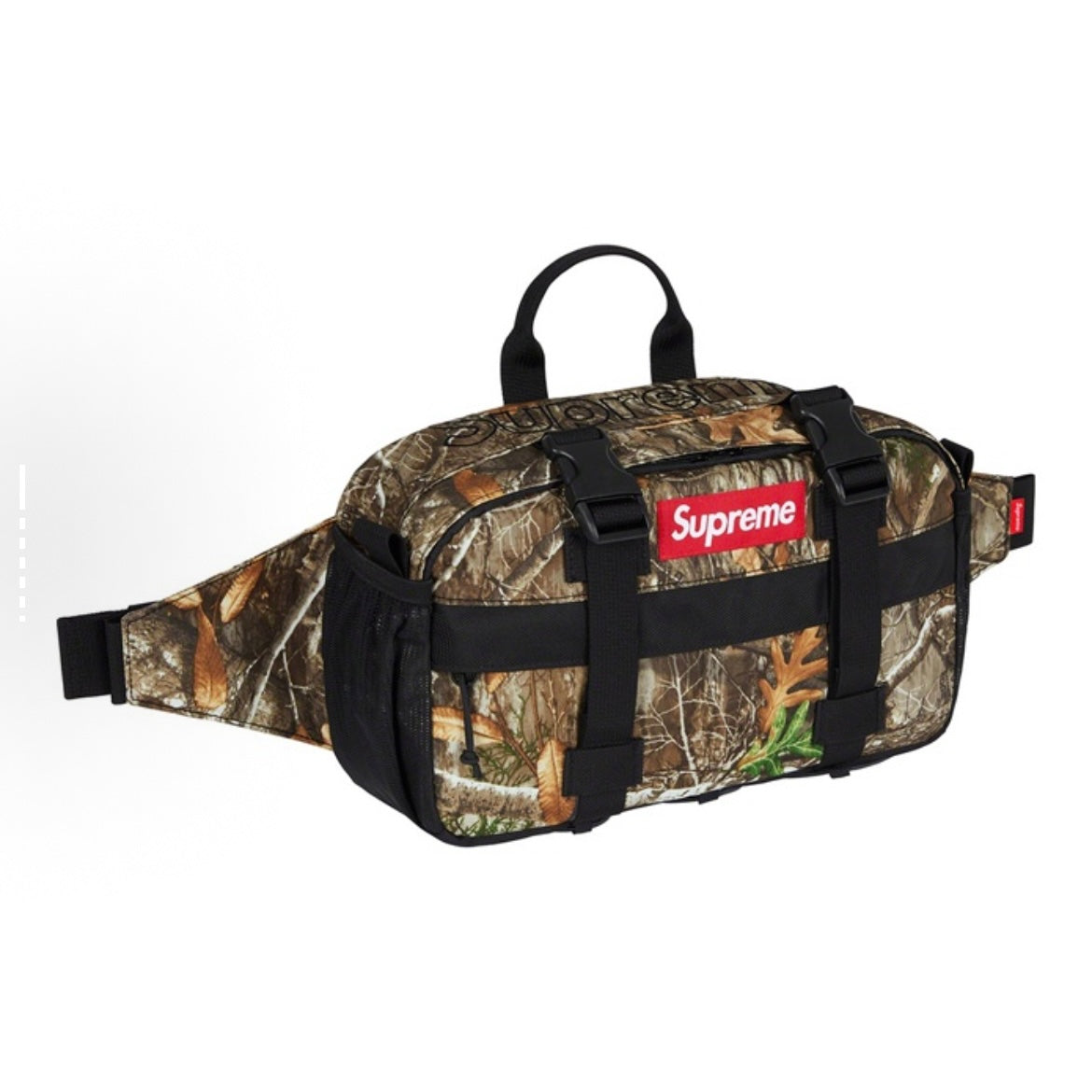 Supreme FW19 Waist Bag Real Tree Camo Cordura Fabric FW19B10