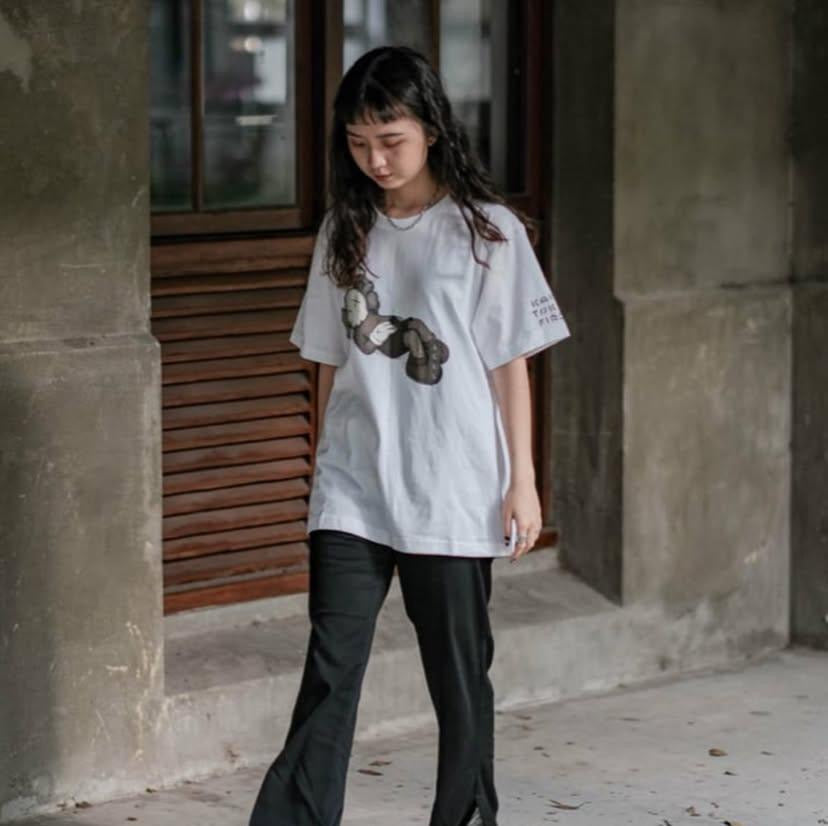 Kaws x Uniqlo UT Tokyo First Sleeping Tee White 341-445312