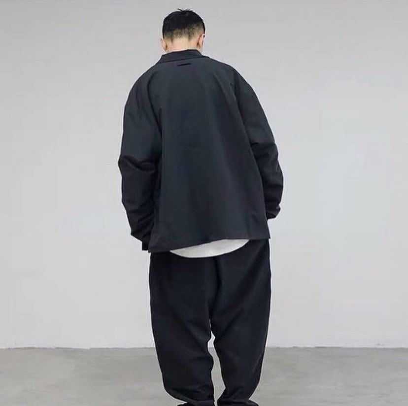 Pin Sktbs 22AW Waterproof Zip Pocket Blazer Black