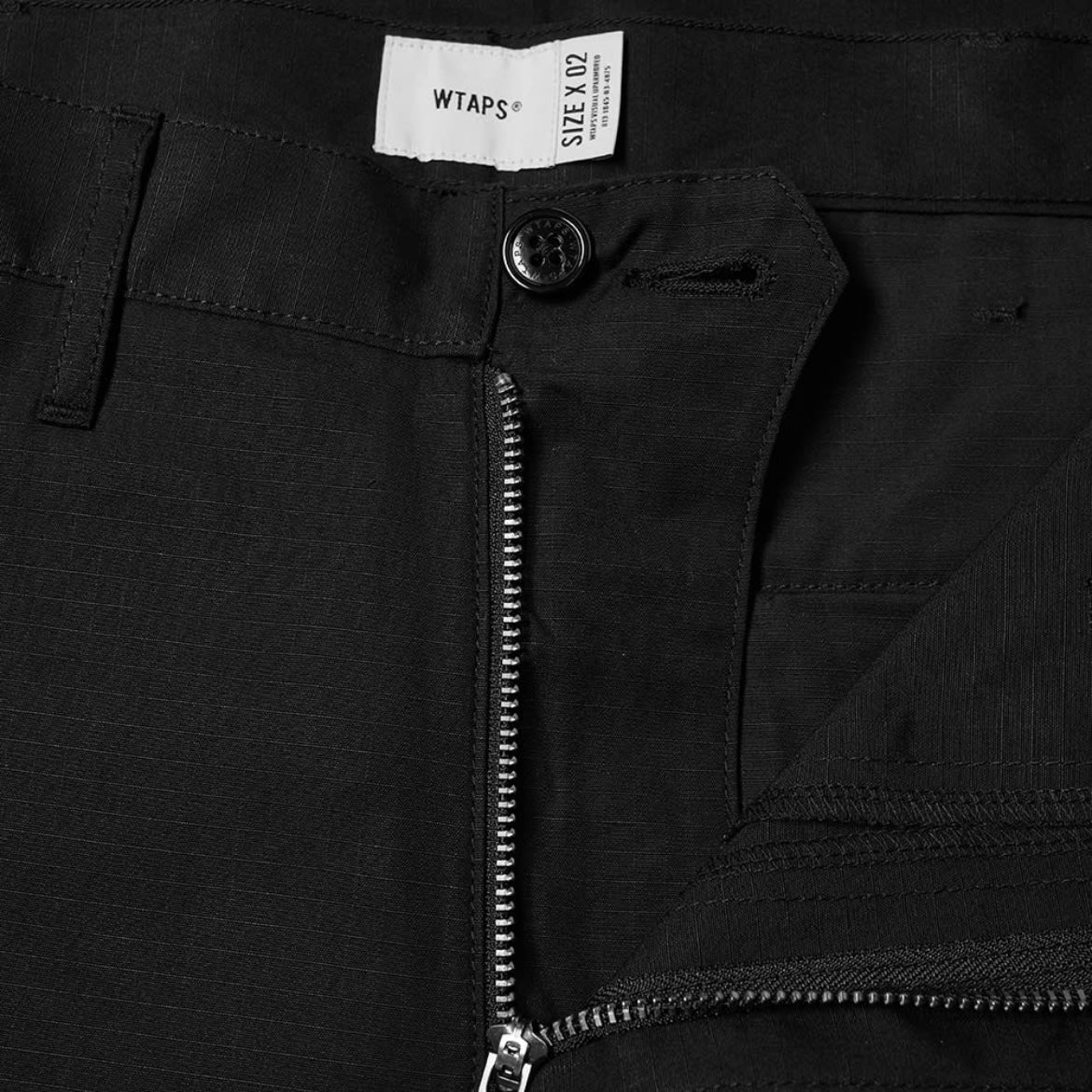 Wtaps Jungle Stock Trousers / Cotton. Ripstop Black 211WVDT-PTM02 Pants