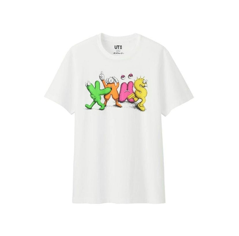 Kaws x Uniqlo UT Logo Tee White