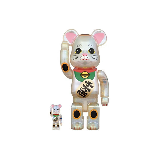 Medicom Toy Bearbrick 招財貓 千万両 透明 電鍍 100% & 400% 1000% Be@rbrick 招き猫 Maneki Neko