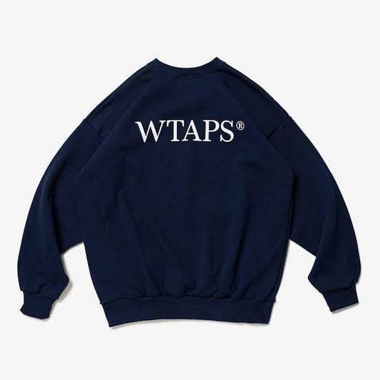 Wtaps Locks Crewneck Navy 222ATDT-CPM02S