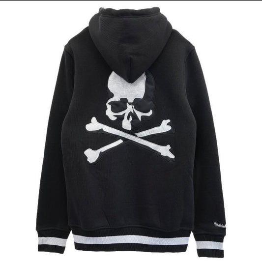 Mastermind Japan MMJ x Mitchell & Ness Hoodie Black Mastermind World MMW