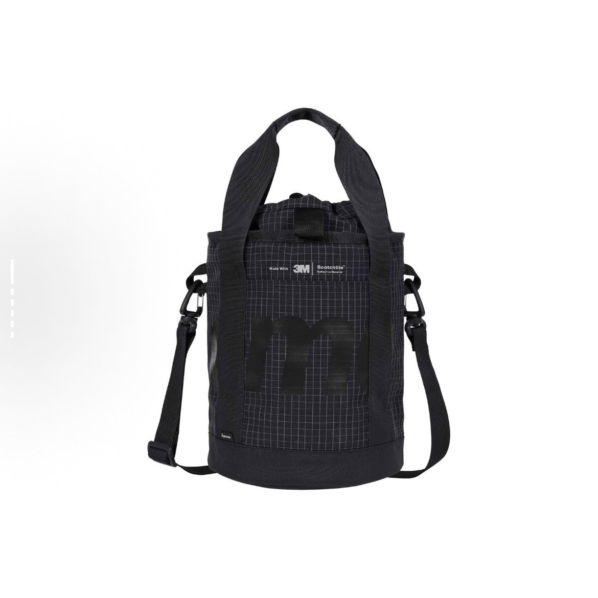Supreme SS24 Cinch Bag 3M Black SS24B26