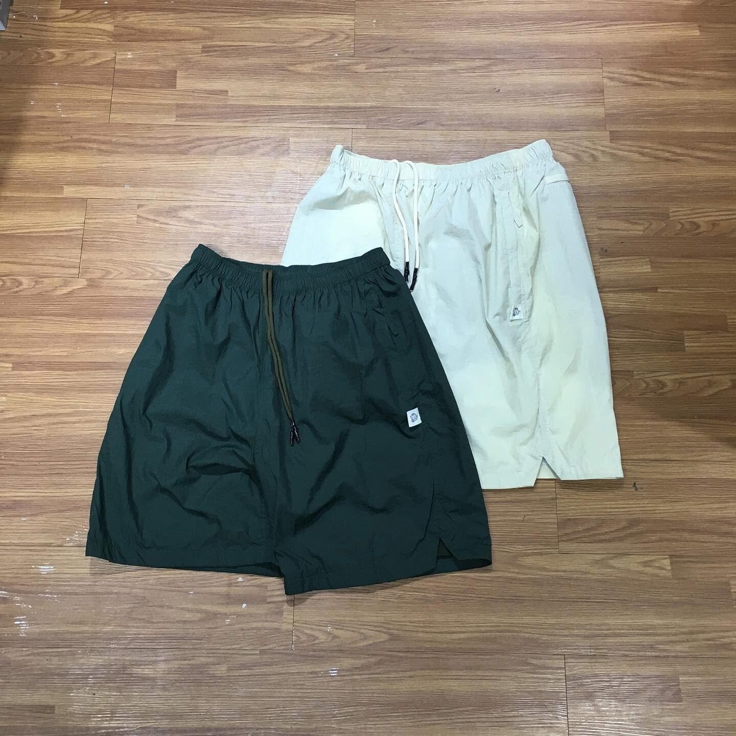NORLN NR Nylon Waterproof Beach Shorts 防潑水沙灘褲 Black Khaki Green Grey Cement