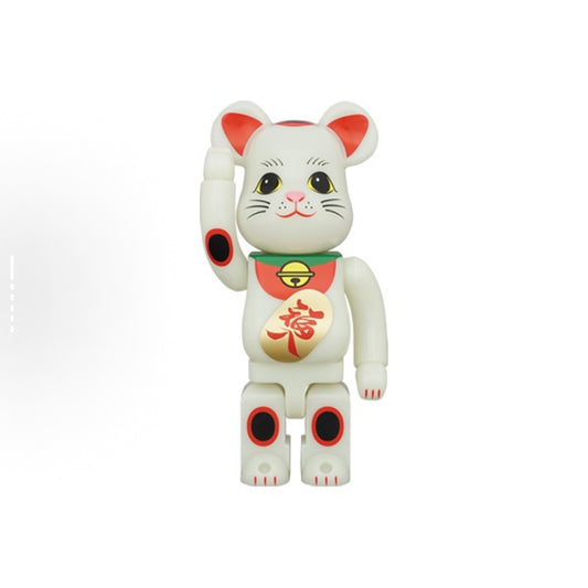 Medicom Toy Bearbrick 招財貓 福入 蓄光 100% & 400% Be@rbrick 招き猫 Maneki Neko