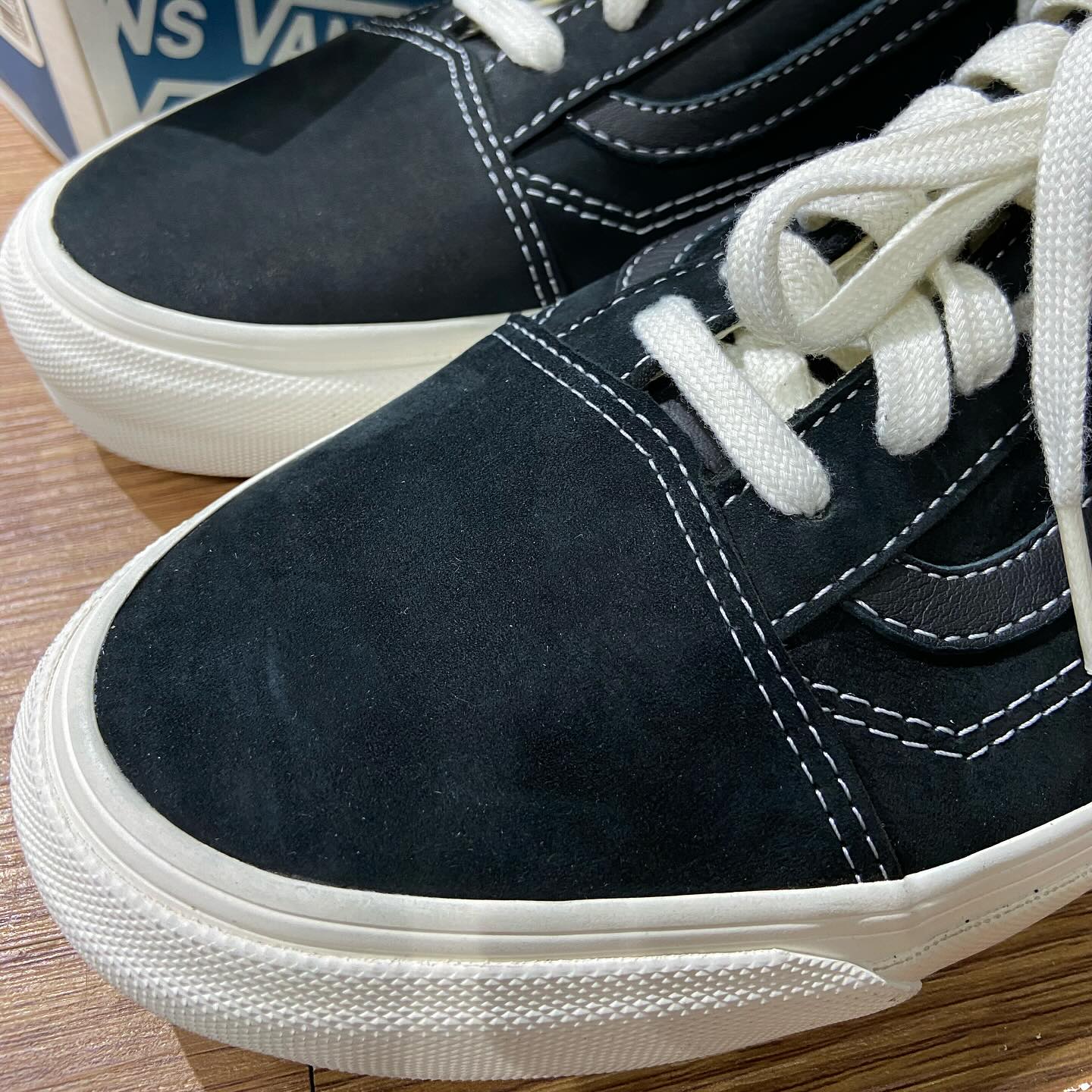 Vans OG Old Skool Lx Raven Black VN0A4P3XTGJ1 黑白