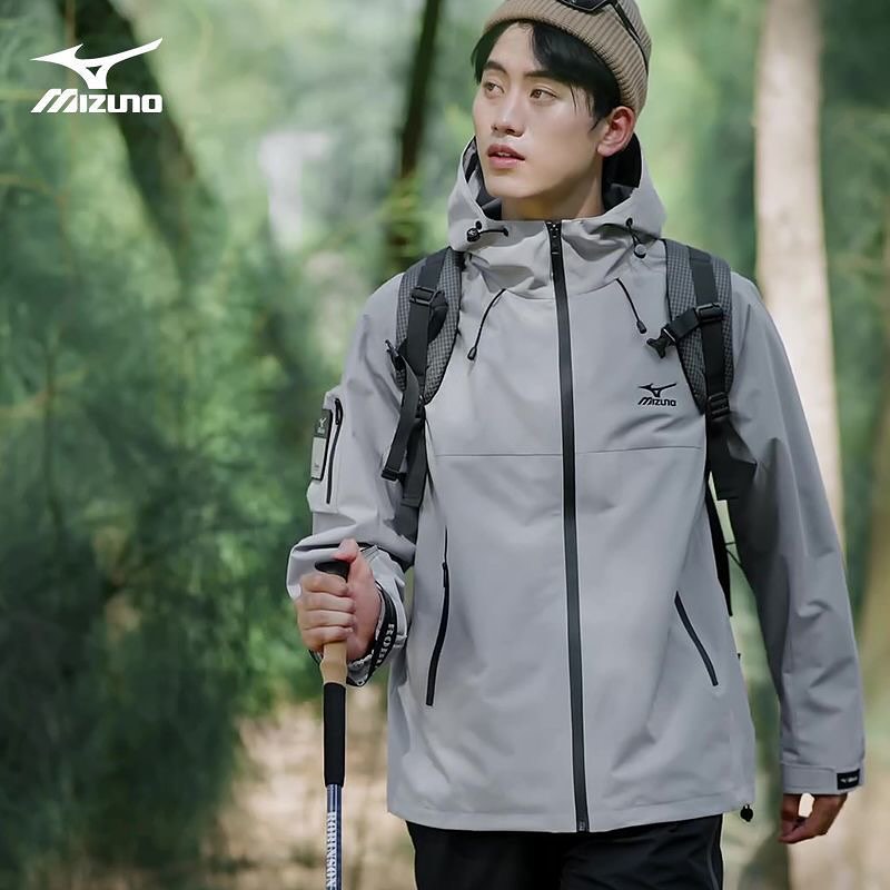 Mizuno Waterproof Mountain Patch Jacket 暴雨級防水硬殼式衝鋒衣