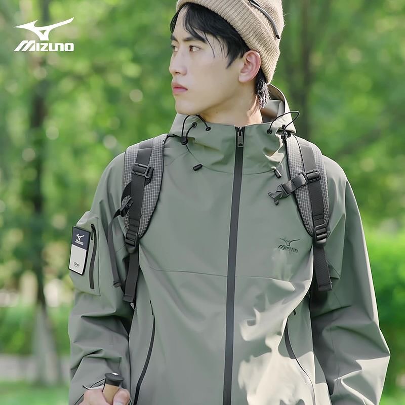 Mizuno Waterproof Mountain Patch Jacket 暴雨級防水硬殼式衝鋒衣