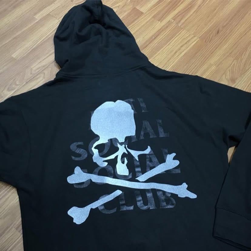 Anti Social Social Club ASSC x Mastermind Japan MMJ Get Weird Hoodie Black World MMW
