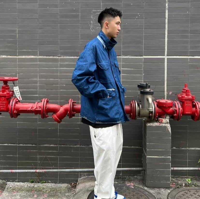 NORLN NR Vintage Indigo Dyed M65 Jacket