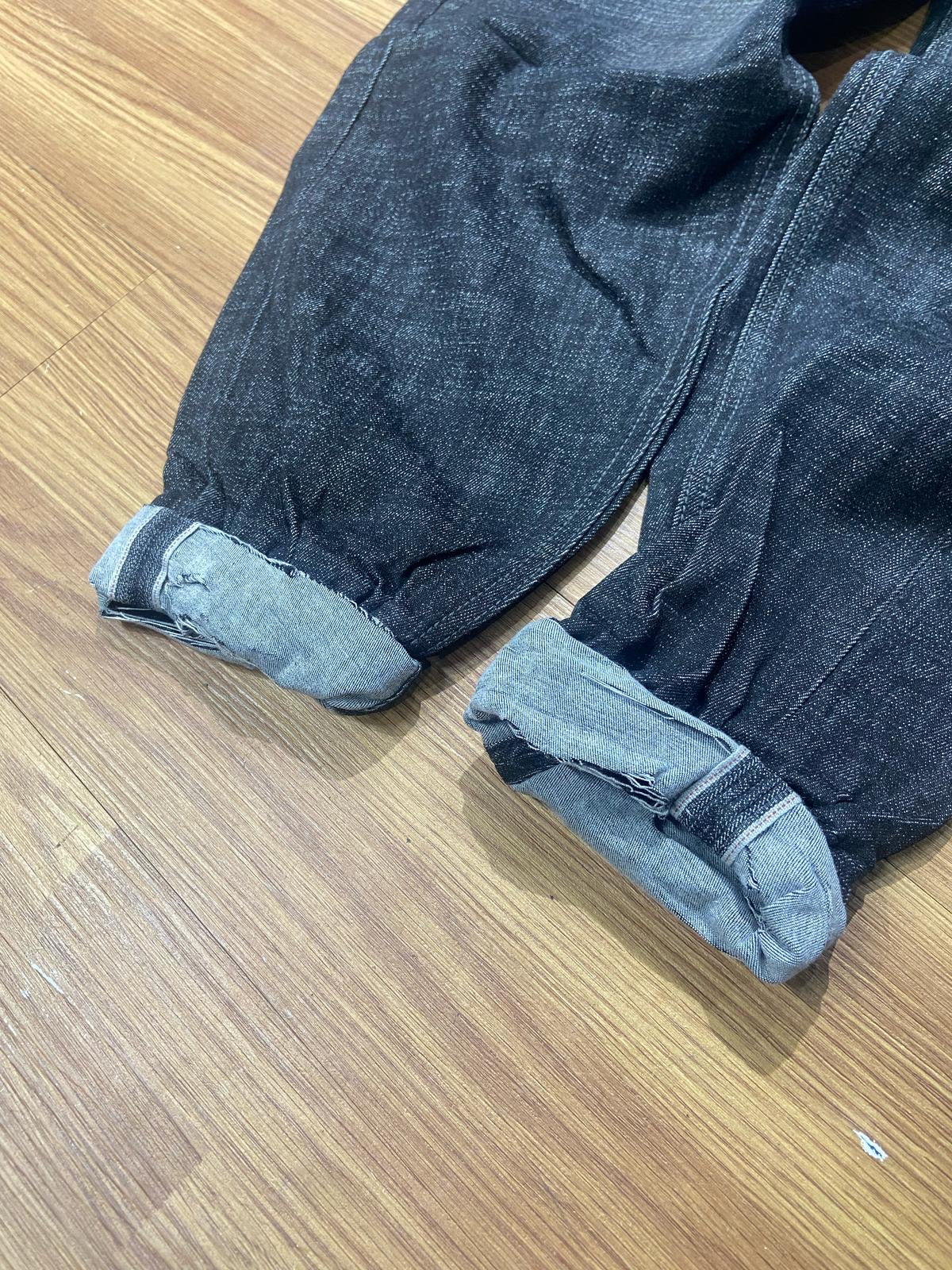 LAKH Supply Pinroll Jogger Denim 2.0 Black 黑色