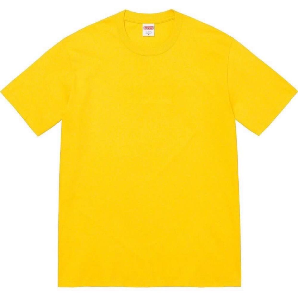 Supreme Tonal Box Logo Tee Black Navy