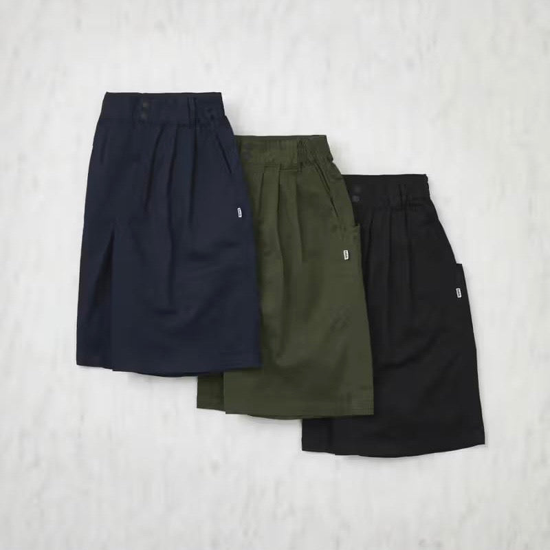 LAKH Supply Wide Cut 1/2 Chino Pants Black Navy Olive 黑色 深藍 綠色