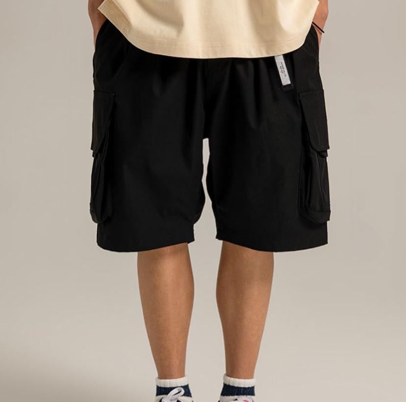 Pin Sktbs Outdoor Pocket Shorts Ash Grey Black