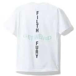 Anti Social Social Club ASSC x Neighborhood NBHD Filth Fury Tee White