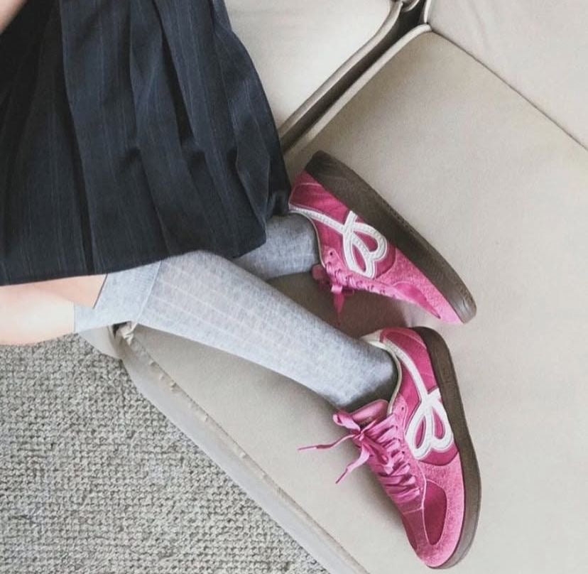 Preorder 預訂 HBD x We Flower 小花德訓鞋 German Trainer Navy Pink Red White Black