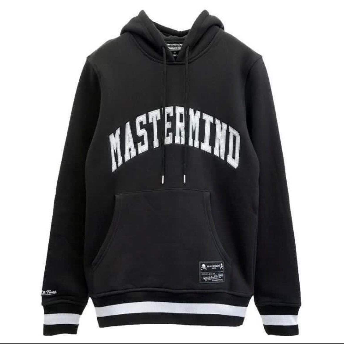 Mastermind Japan MMJ x Mitchell & Ness Hoodie Black Mastermind World MMW