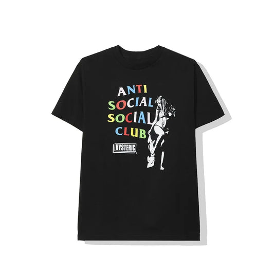 Anti Social Social Club ASSC x Hysteric Glamour HG Tee Black (Made In USA)