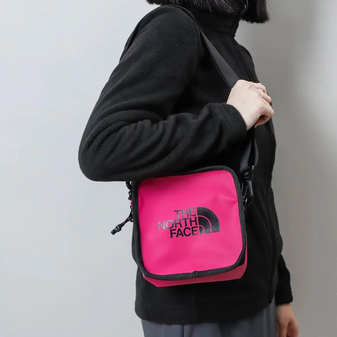 The North Face TNF Explore Barde II Crossbody bag Fuchsia Pink Black NF0A3VWSND5