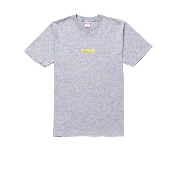 Supreme Fronts Tee Heather Grey